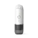 iCafilas 2-in-1 Portable Espresso Maker with Heating (White)