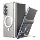 Araree Nukin 360 Magsafe Stand Case With Hinge Protection for Samsung Galaxy Z Fold 7 (Clear)