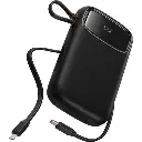 Baseus EnerFill FC31 Qpow 3 Digital Display Power Bank with USB-C+iP Cables 10000mAh 45W (Cosmic Black)