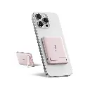 Baseus PicoGo AM31 Qi2 Ultra-Mini Magnetic Power Bank with Kickstand 5000mAh 20W (Nebula Pink)