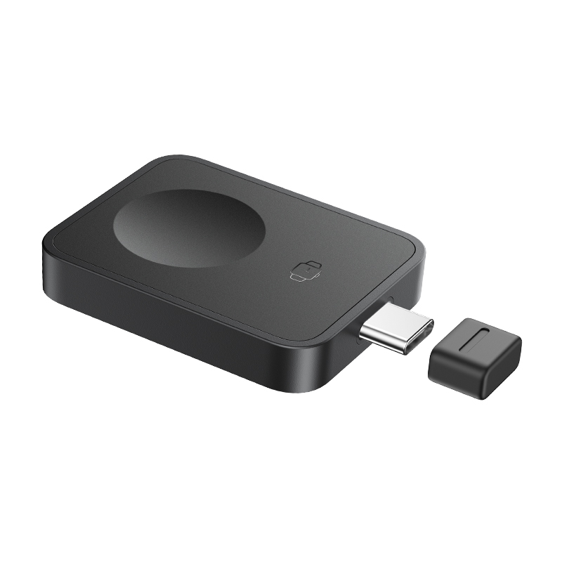 بيسوس شاحن لاسلكي للساعه الذكيه 2.5 واط اسود 