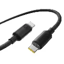 Baseus Foamed Silicone Fast Charging Data Cable USB-C to USB-C 100W 1m (Comic Black)