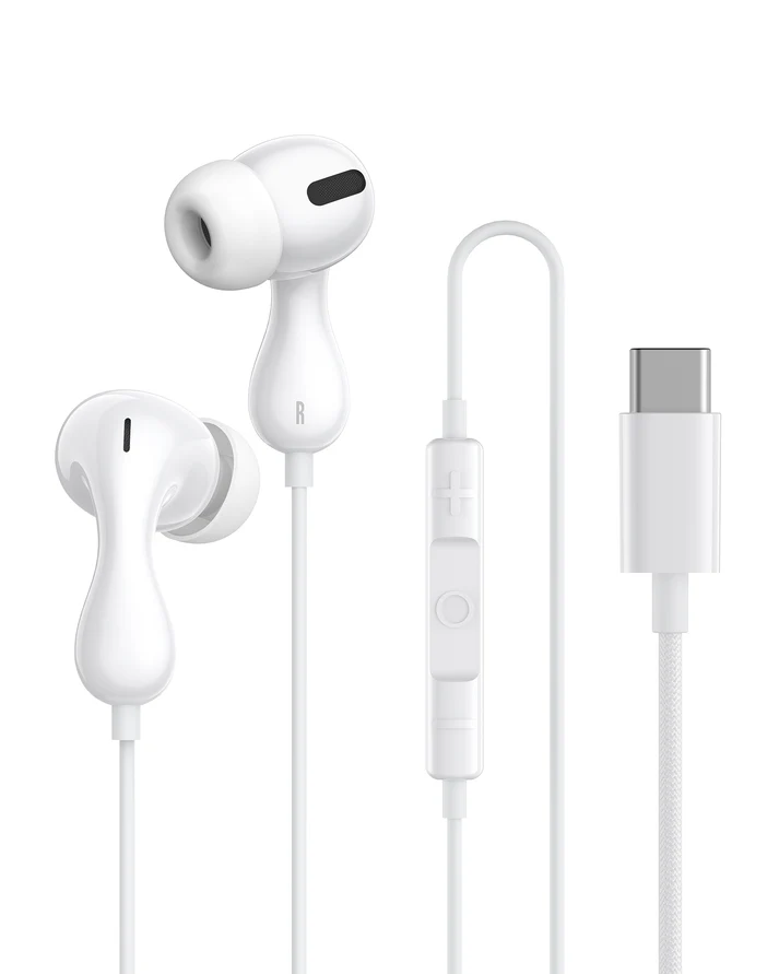 Baseus Encok CZ20 Wired Earphones (Moon White)