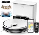 ILIFE A30 Pro Robot Vacuum and Mop with Self-Emptying Station (White)