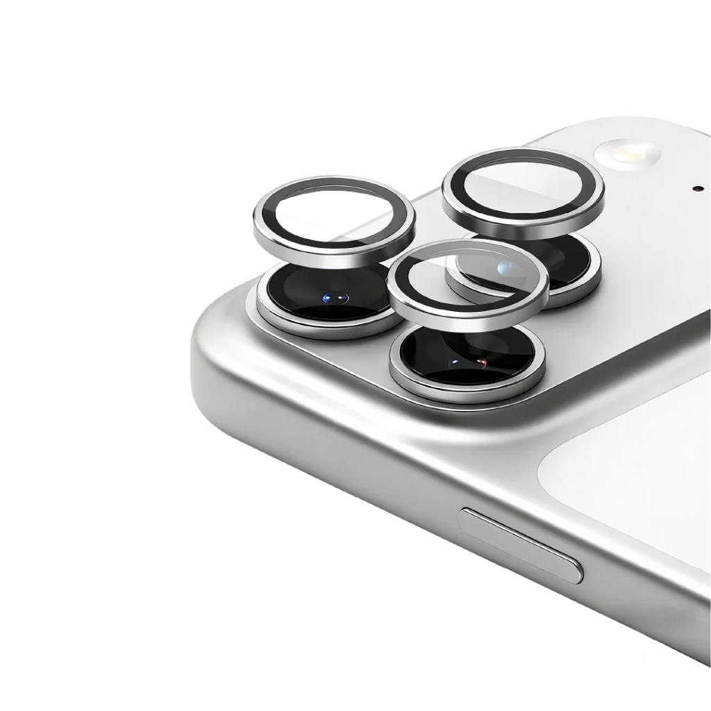 Devia Peak Series AR Camer Lens Protector for iPhone 17 Pro/17 Pro Max (Silver)