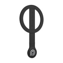 Phone Planet Snap-On Magsafe Ring Holder (Black)