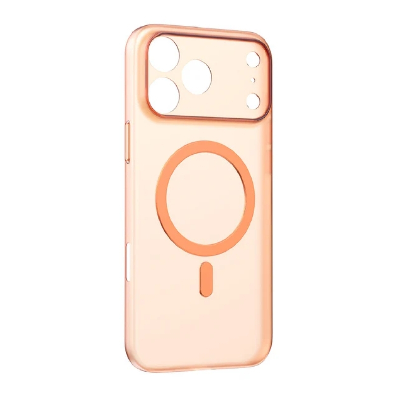 Momax CaseForm Lite Magnetic Case iPhone 17 Pro (Transparent Orange)