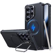 ESR Classic Hybrid Stash Stand Case for Galaxy S26 Ultra (Black)