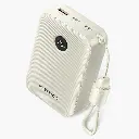 Vention Power Bank 20000mAh with Built-in USB-C-C Cable (Beige)