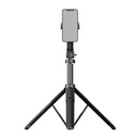 Porodo Magnetic Magsafe Selfie Tripod 150CM Height Remote (Black)