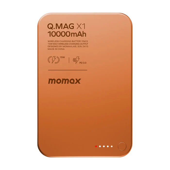 Momax Q.Mag X1 10000mAh Magsafe Wireless Battery Pack