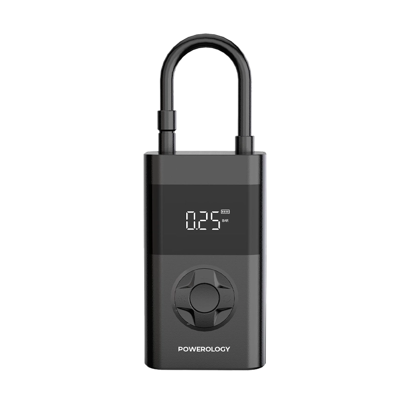 Powerology PPO55 Ultra Portable Air  Compressor Powerbank (Black)