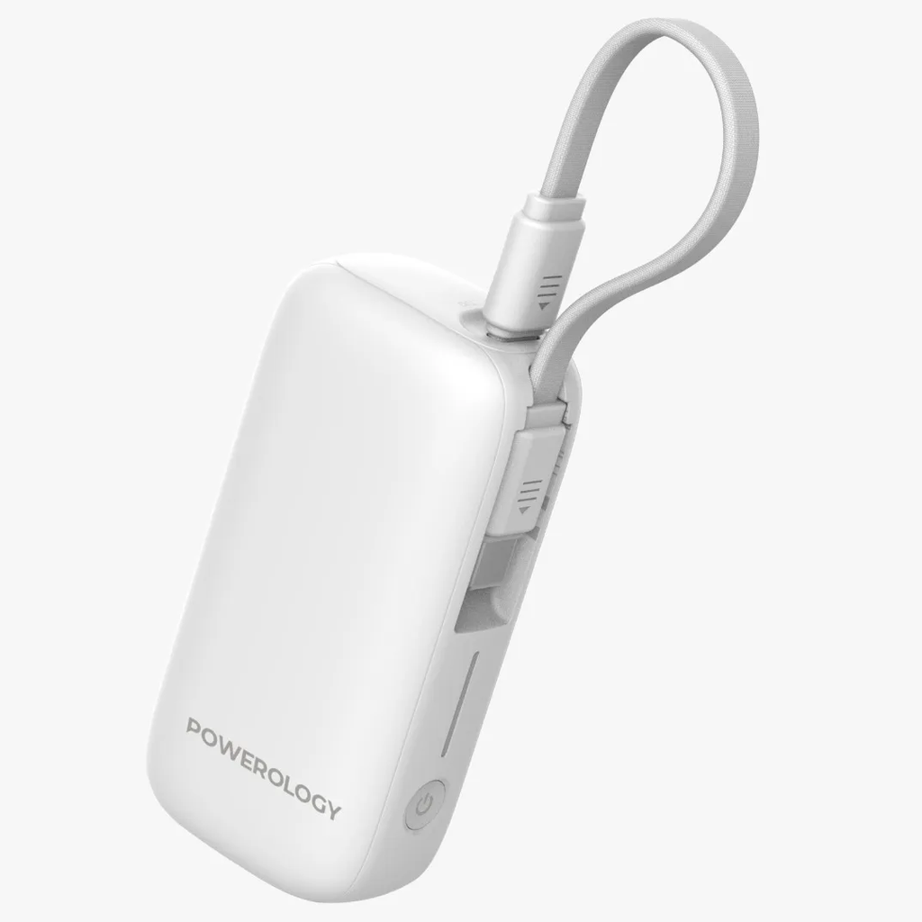 Powerology 5000mAh Power Bank (White)