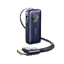 Baseus EnerCore CR11 Power Bank with Retractable Cable 20000mAh 100W - Cosmic Black