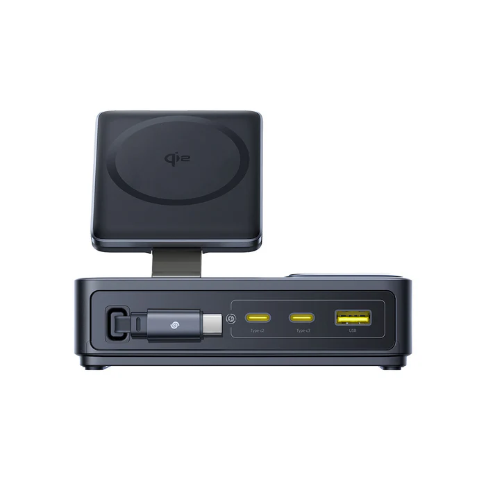 Baseus Nomos Qi2 5-in-1 Desktop Charger 140W - Cosmic Black