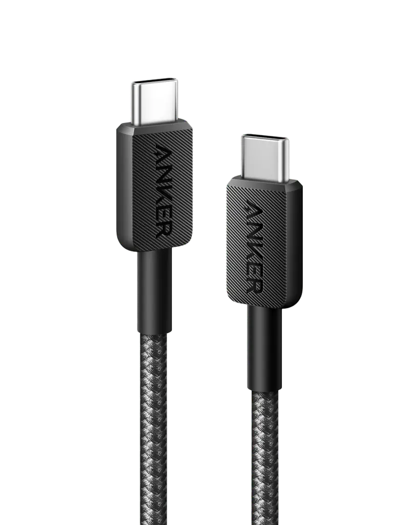 Anker 322 USB-C to USB-C Braided Cable 1M (Black)