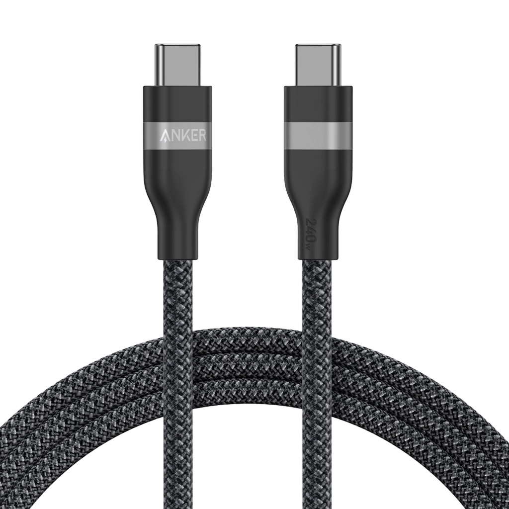 Anker USB-C to USB-C Braided Cable 240W 1.8M (Black)
