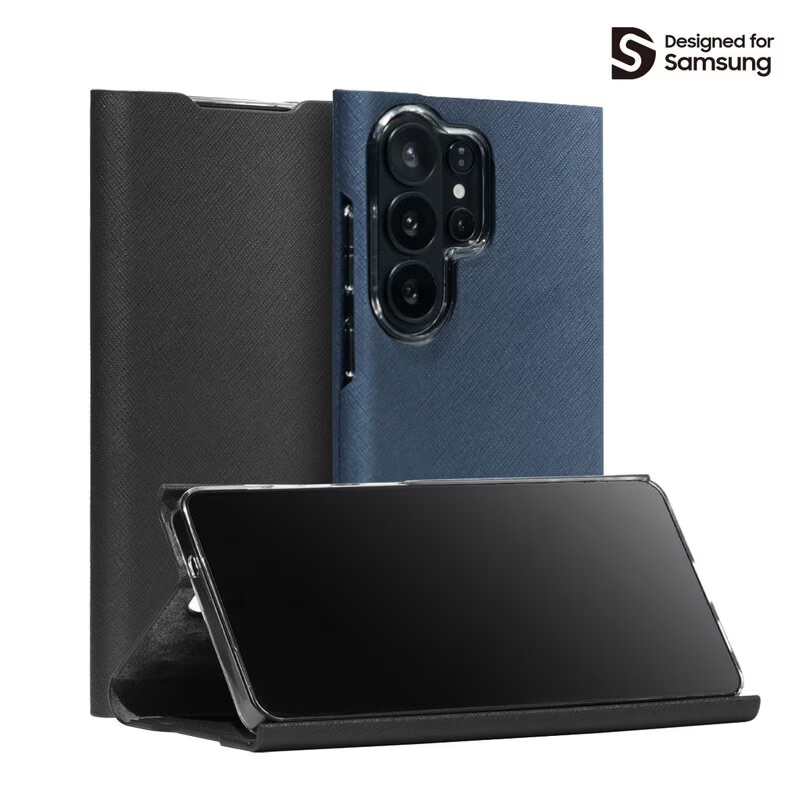 Araree Bonnet Stand Case For Samsung Galaxy S26 Ultra (Ash Blue)