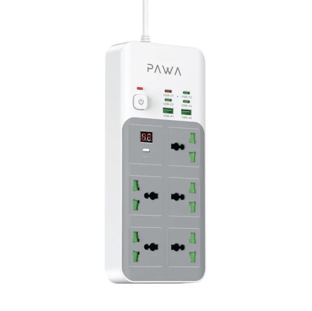 Pawa Universal Powerstrip with Timer 65W