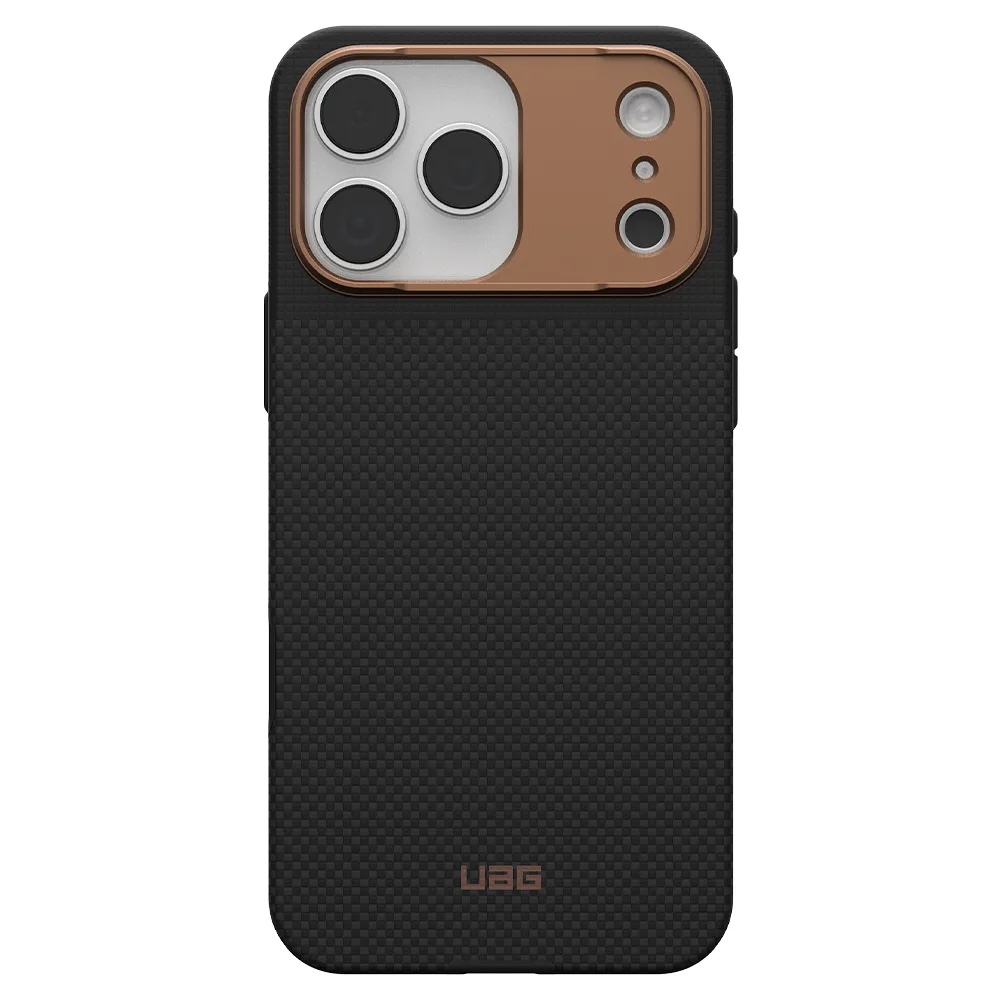 UAG Fibr Armr Magsafe Kevlar Case for iPhone 17 Pro (Graphite/Bronze)