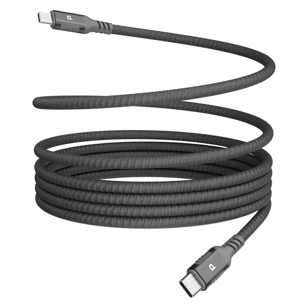 Powerology Malinka Weave Magnetic USB-C Cable PD 60W 1.2M (Gray)