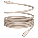 Powerology Malinka Weave Magnetic USB-C Cable PD 60W 1.2M (Desert Titanium)