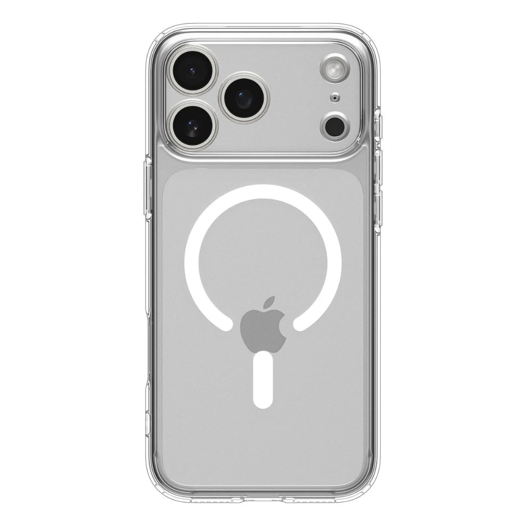 Spigen UltraHybrid Magfit Case for iPhone 17 Pro (Clear/White)