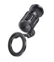 Promate 360° Rotating Magnetic Smartphone Grip-On Mount (Black)