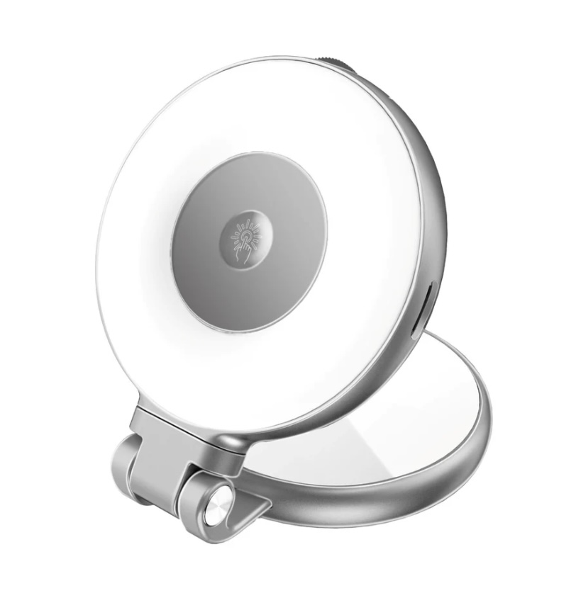 Promate MagSafe LED Ring Light 360° Rotatable (Grey) 