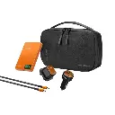 Powerology Nirvano 5-In-1 POWER Travel Kit (Black)