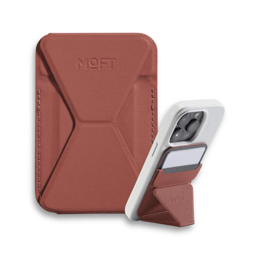 MOFT Snap-On MOVAS Stand & Wallet (Sienna Brown)