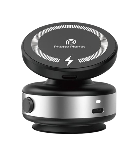 Phone Planet Magnetic Car Mount Bracket Electric Suction Cup 3-IN-1