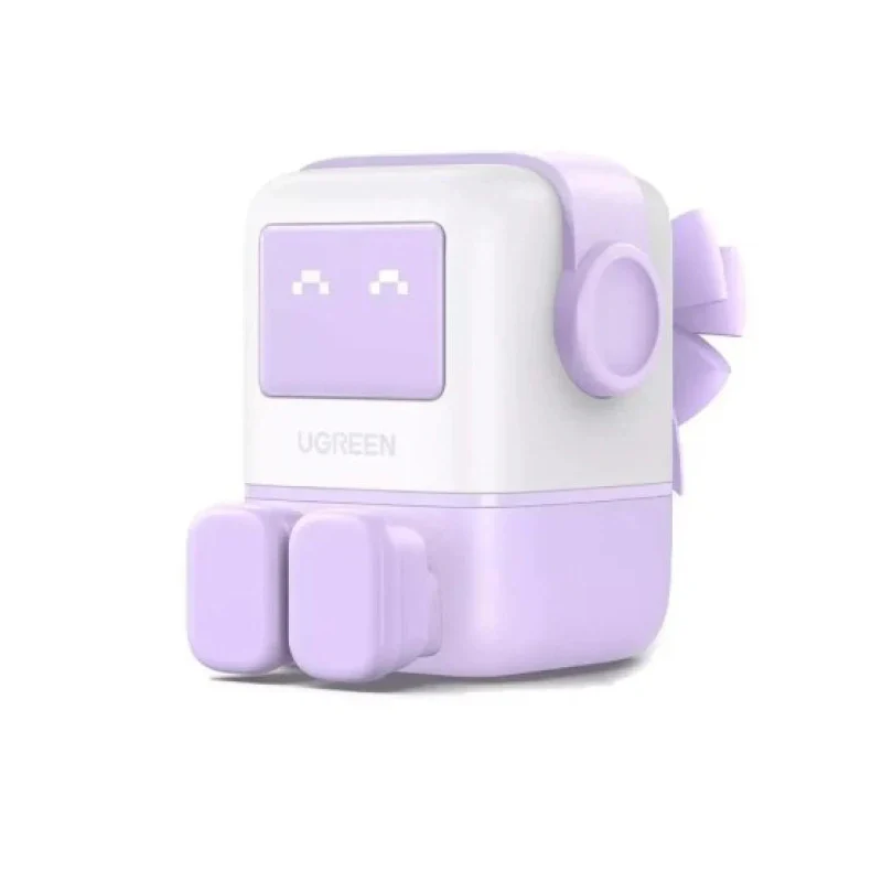 UGREEN Uno RG 65W 3-Port GaN Fast Charger UK (Purple)