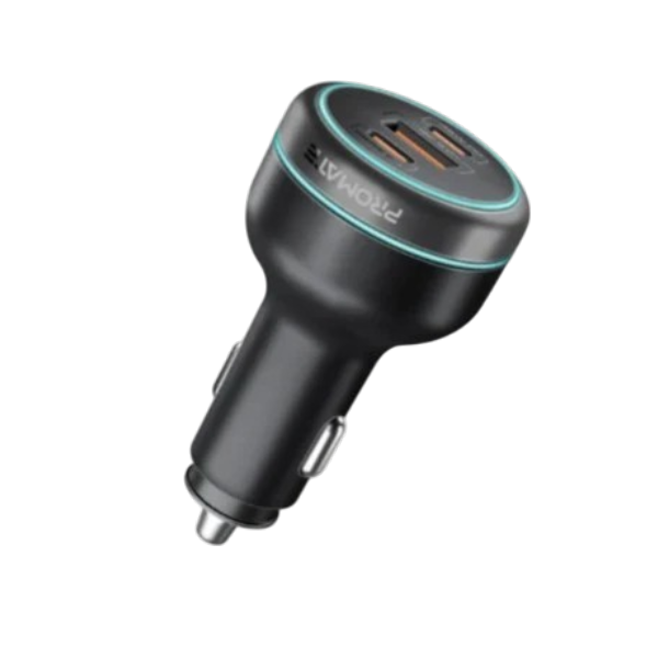 Promate 230W RapidCharge™ Car Charger (Black)