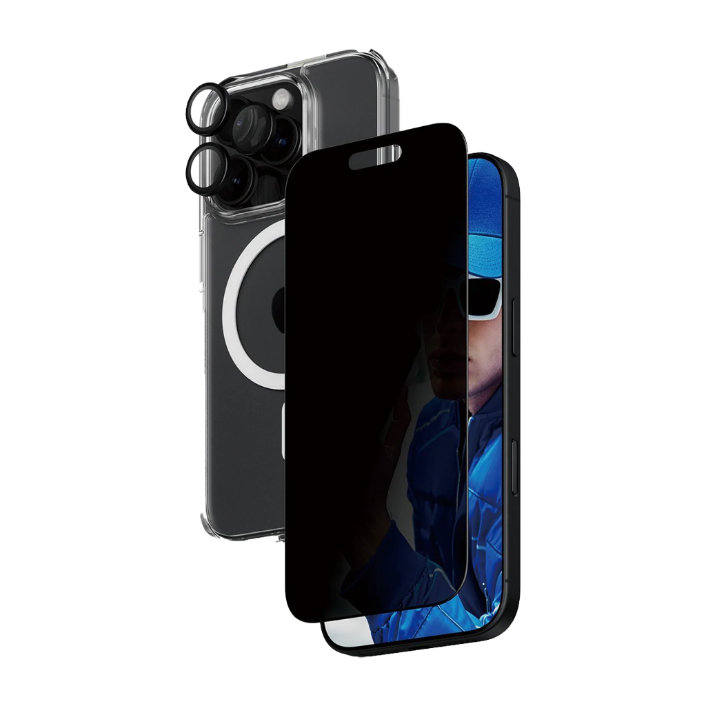 PanzerGlass 3-IN-1 Bundle for iPhone 16 Pro Max / 17 Pro Max (Privacy)