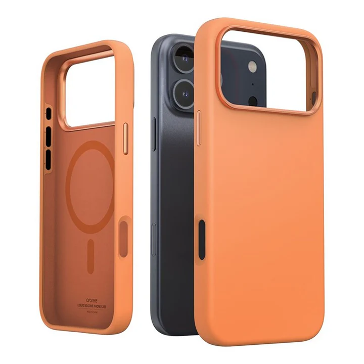 Araree Typoskin Magsafe Cover for iPhone 17 Pro Max (Orange)