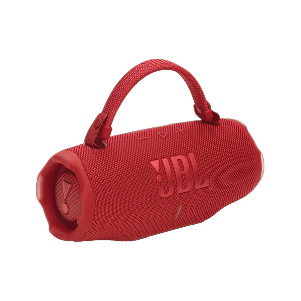 JBL Charge 6 Splashproof Portable Bluetooth Speaker (Red)
