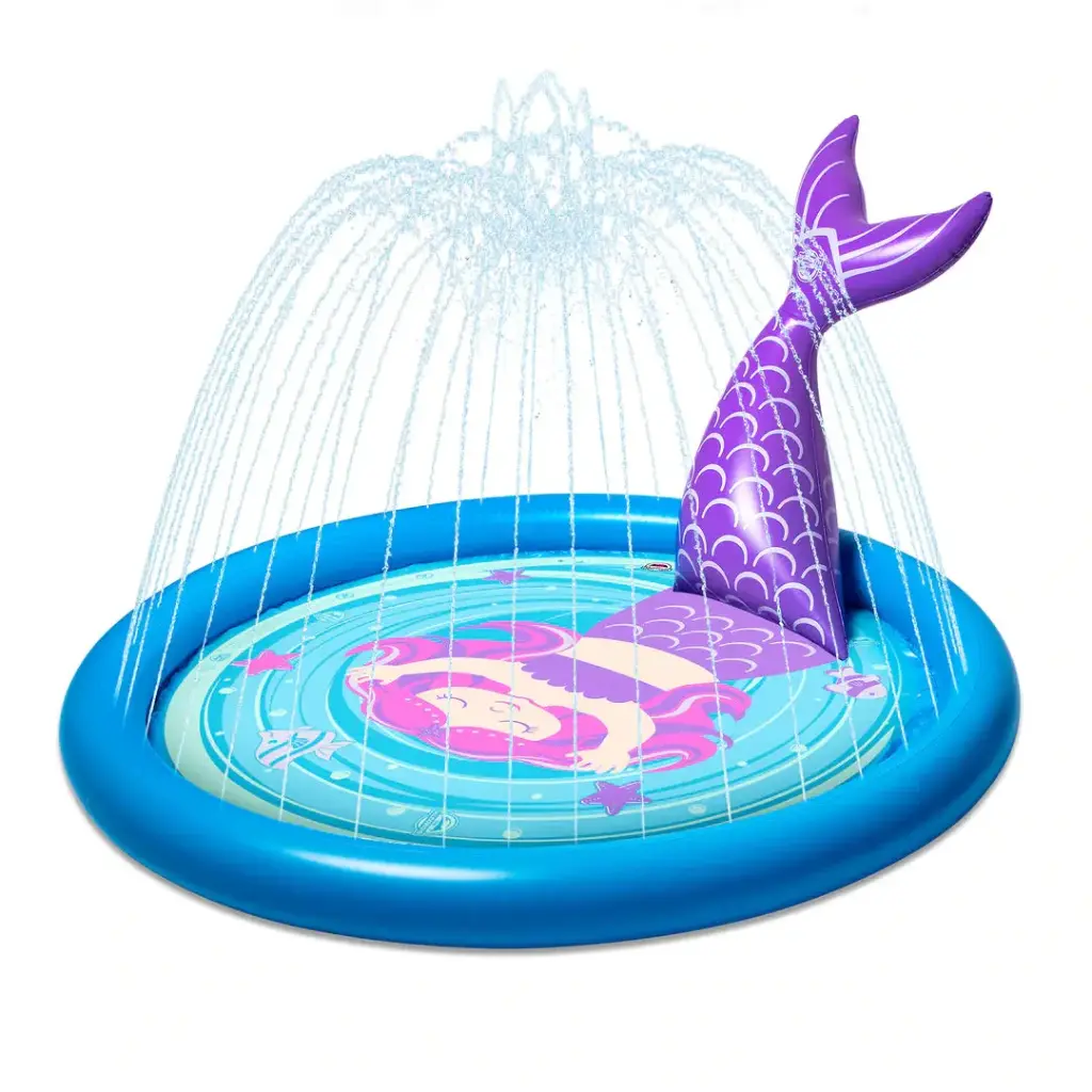 Big Mouth Mermaid Splash Mat (Blue)