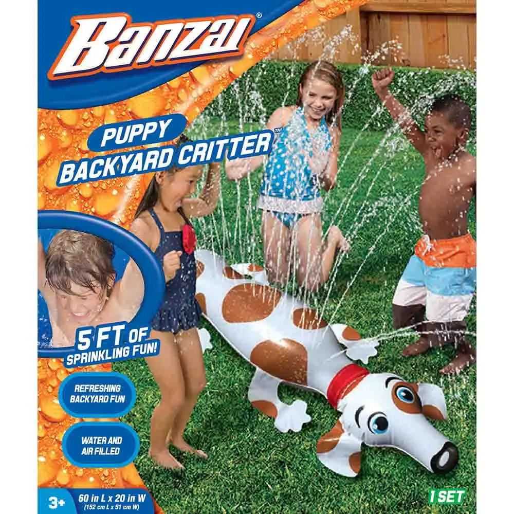 Banzai Puppy Backyard Critter (White)