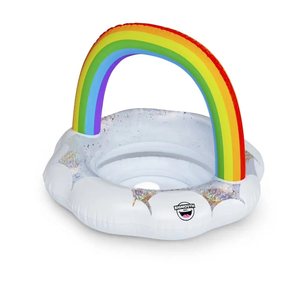 Big Mouth Rainbow Cloud Lil' Float (Rainbow)
