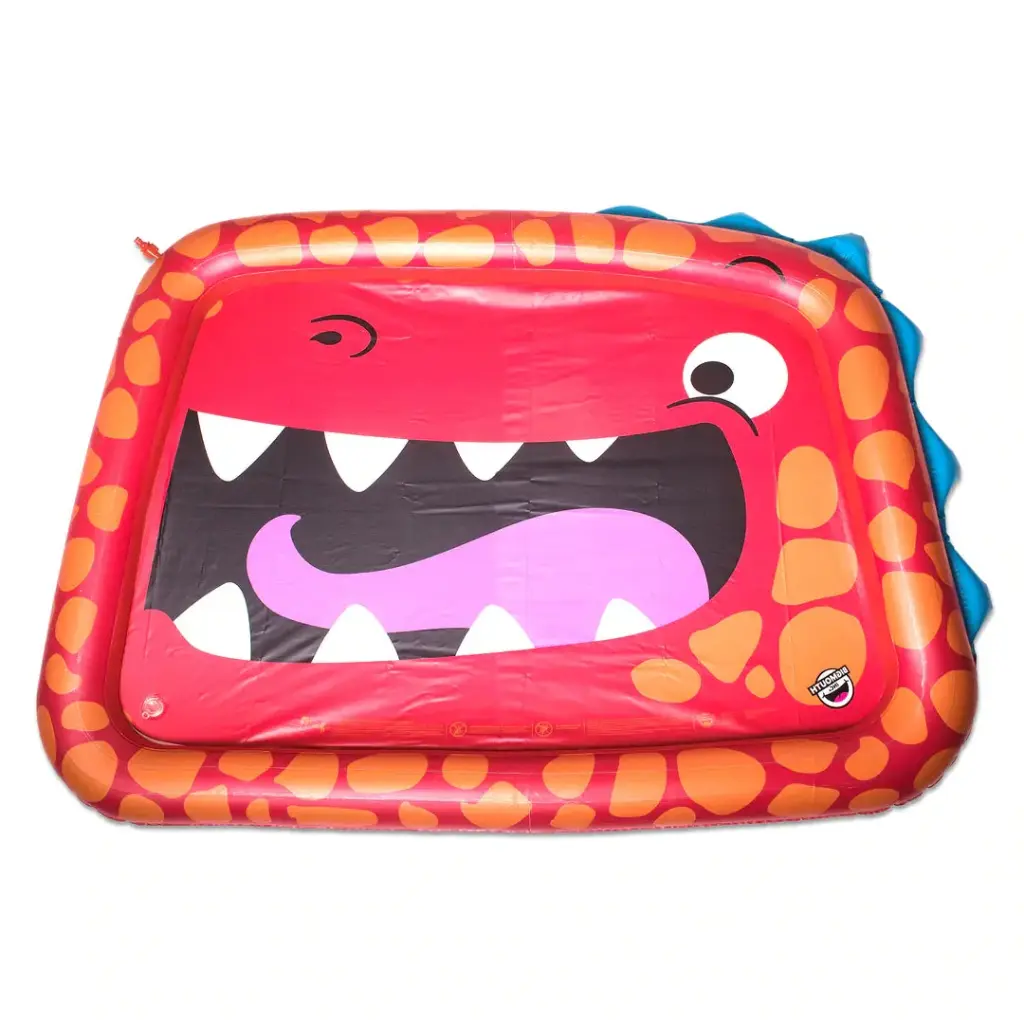 Big Mouth Dinosaur Splash Mat (Orange)