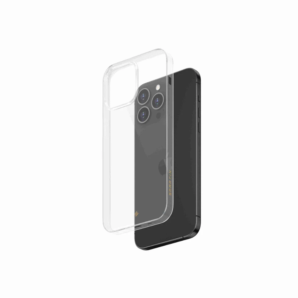 Smartix Premium Ultra Case for iPhone 16 Pro (Clear)