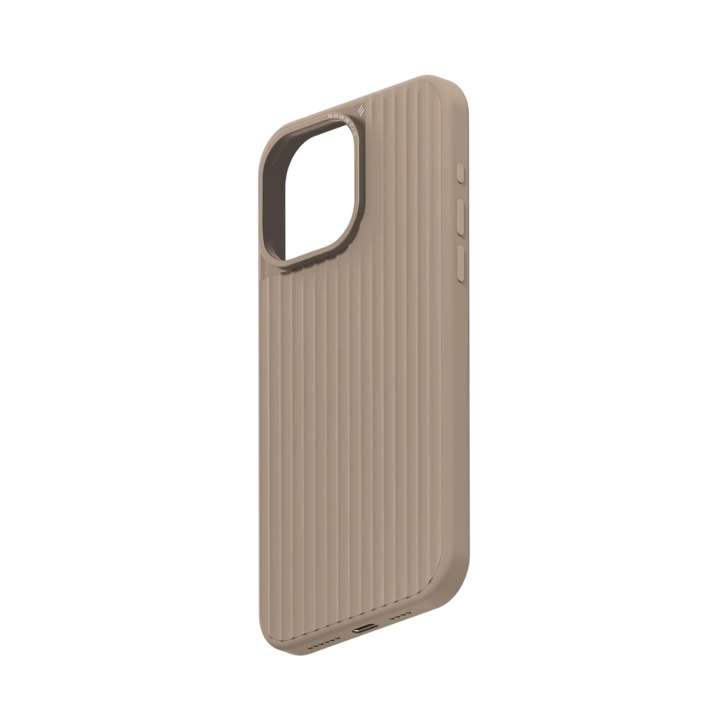 Smartix Premium Magnetic Silicon Case for iPhone 16 Pro (Taupe)