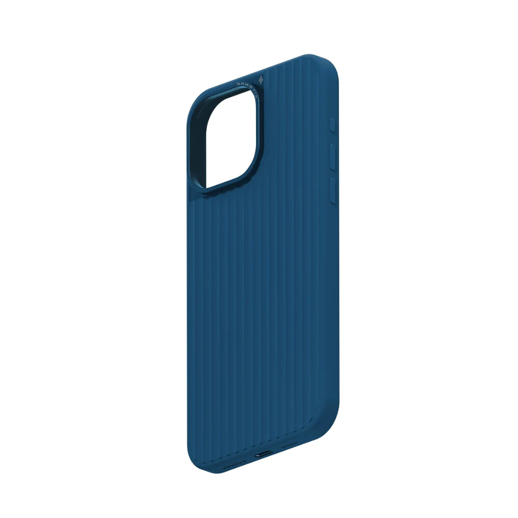 Smartix Premium Magnetic Silicon Case for iPhone 16 Pro (Blue)