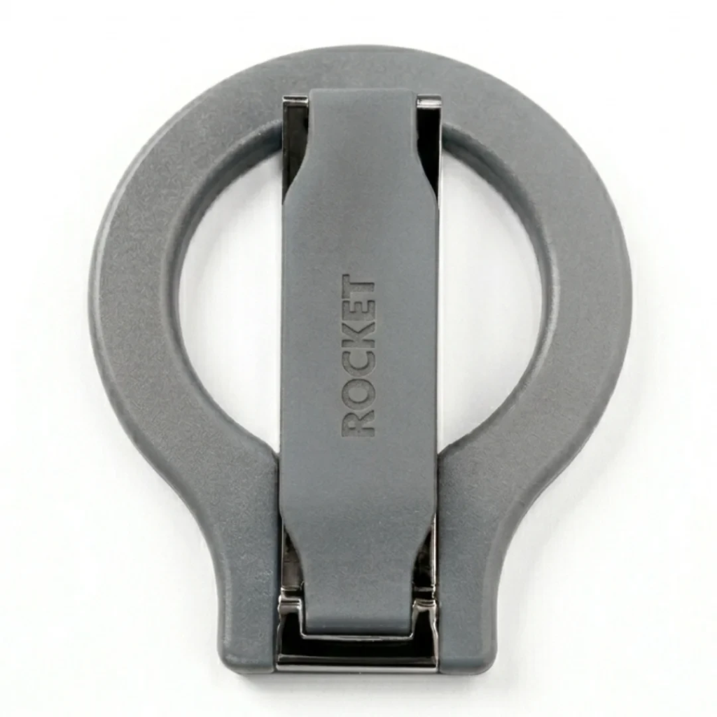 Rocket Phone Grip + Stand Holder (Gray)