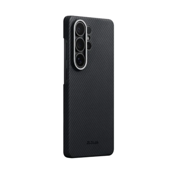 Pitaka Ultra-Slim Case for Galaxy S26 ULTRA W Aaron Button (Black/Grey)