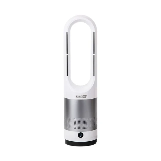 XPower Pro BF01 Hot & Cool Bladeless Fan (Silver)