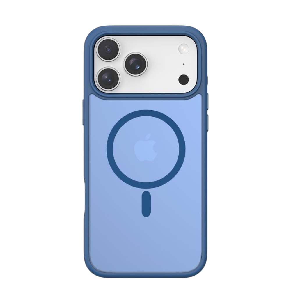 Devia Pino Magnetic Shockproof Case for iPhone 17 Pro (Dark Blue)