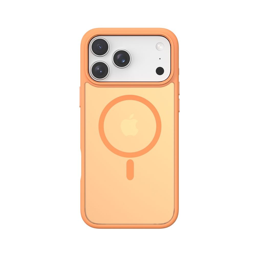 Devia Pino Magnetic Shockproof Case for iPhone 17 Pro Max (Orange)
