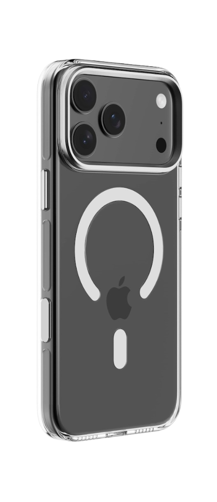 Devia Crystal Magnetic Shockproof Case for iPhone 17 Pro Max (Clear)